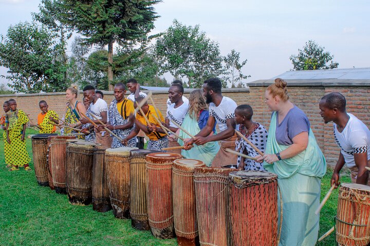 Traditional Rwandan Dance at Gorilla Guardians Village