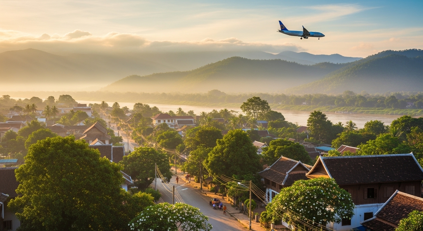 ## Luang Prabang: A Golden Dawn in Laos

Luang Prabang