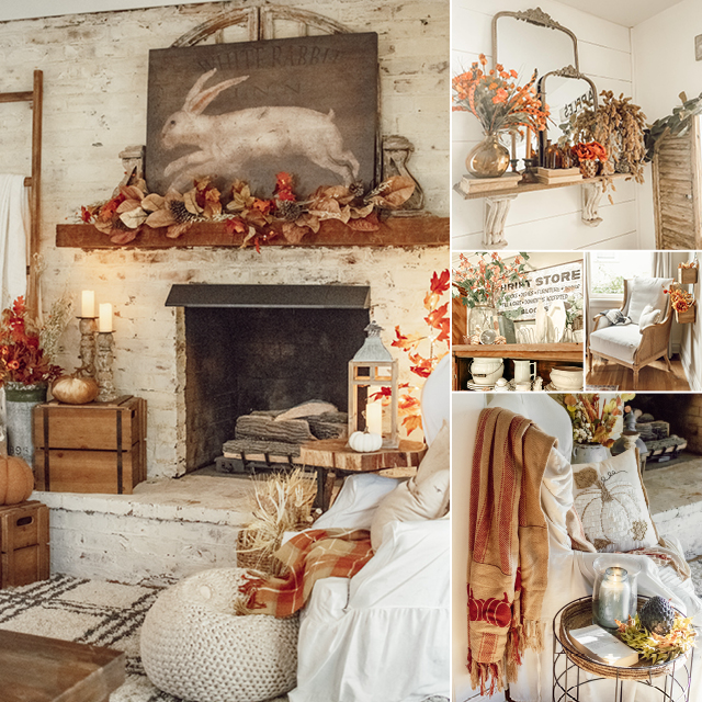 Thrifted Fall Decor