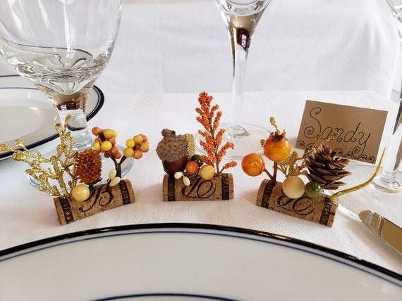 Easy Homemade Thanksgiving Place Cards for Kids