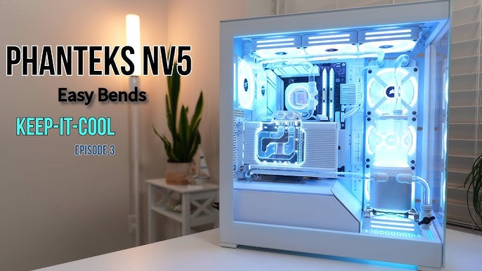 Product photo of the NVIDIA GeForce RTX 4070 Super GPU, emphasizing its cooling solution and aesthetics. Dark background, with subtle RGB accents.