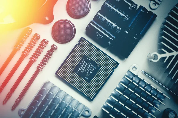 A pair of Corsair Vengeance LPX DDR4 RAM modules, displayed in a product showcase with focus on the heat spreader design.