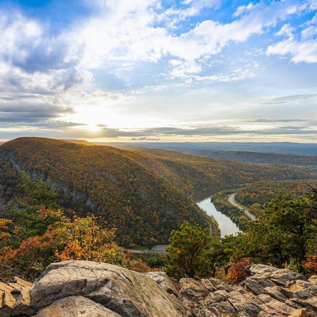 Fall foliage in the Appalachian Mountains
