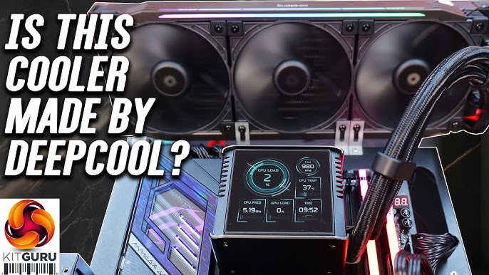 OCCT CPU stress test graph displaying CPU temperatures and fan speeds