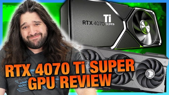 Close-up of the RTX 4070 Ti SUPER Founders Edition cooler