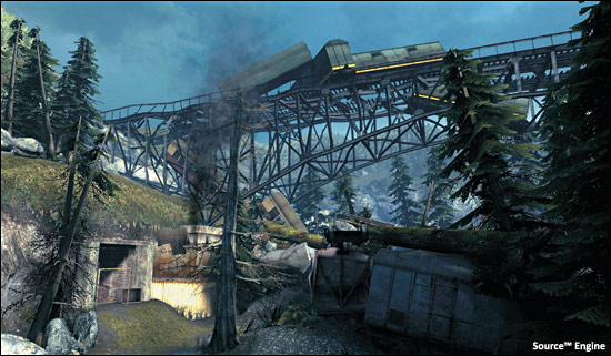 A split-screen showcasing CS:GO on one side and CS2 on the other. The CS:GO side features a classic Dust 2 scene, while the CS2 side shows a similar location with updated graphics and lighting. The comparison highlights the visual differences between the two games.