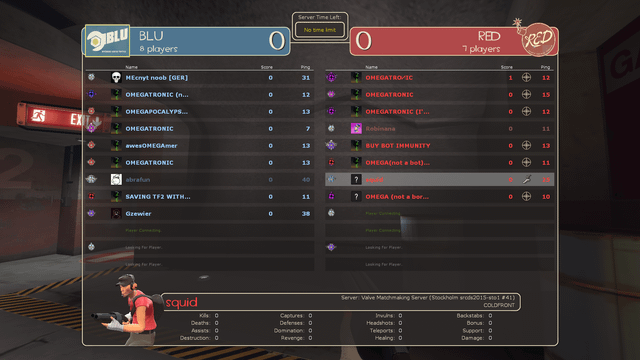 An overview of Badwater Basin, illustrating Heavy's strategic positioning and defensive role on Payload maps.