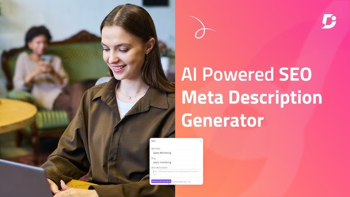 AI can automatically generate title tags and meta descriptions