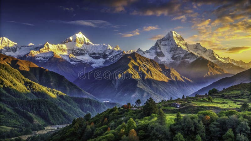 Lake Atitlán at sunset