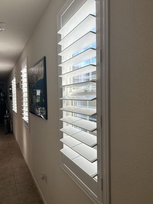 Image of Completed Shutters Installed in a Home