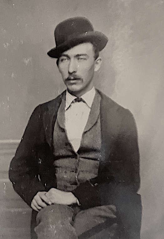 Young man, Byce, looking dapper