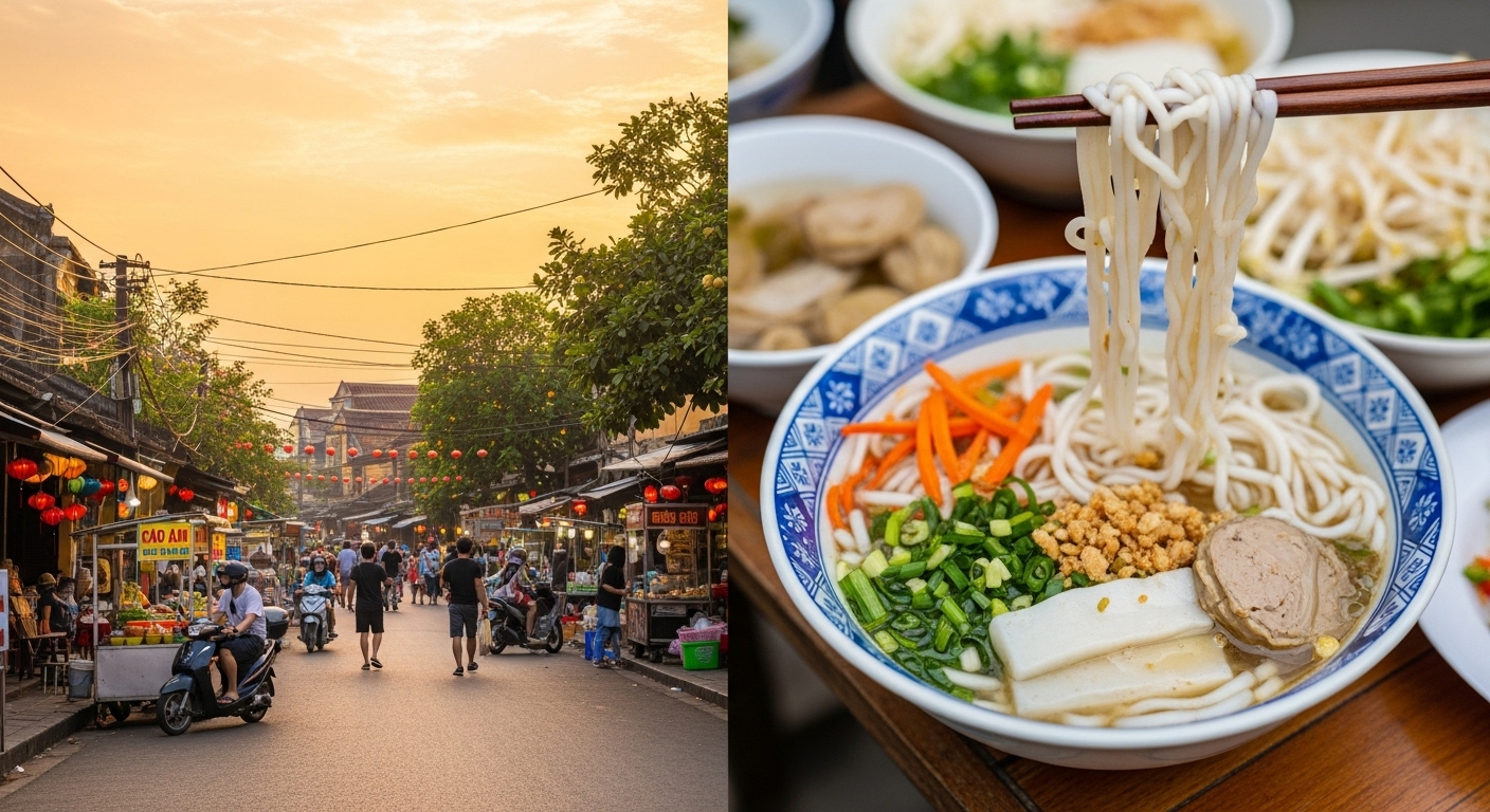 ## Hoi An: A Foodie's Paradise on Every Corner

Ho...