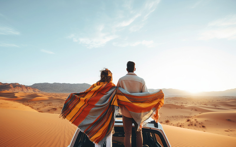 Sahara Desert Landscape