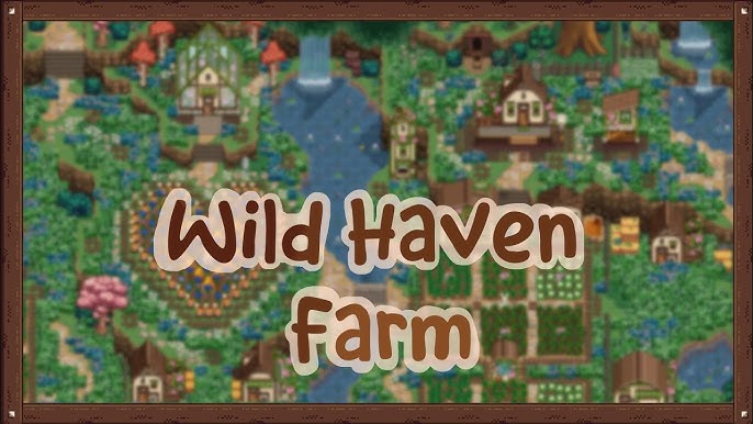 Pair of screenshots depicting the Stardew Valley map. The first, a 
