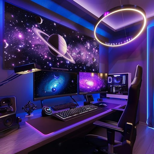 Image of the Corsair iCUE LINK H150i LCD installed in a high-end PC case with tempered glass, showcasing its aesthetics and integration with other RGB components.