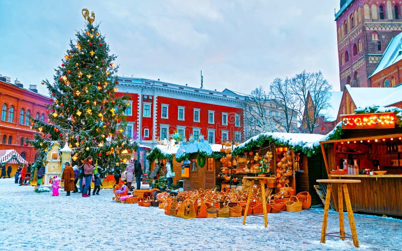 Tallinn Old Town Square Christmas Market