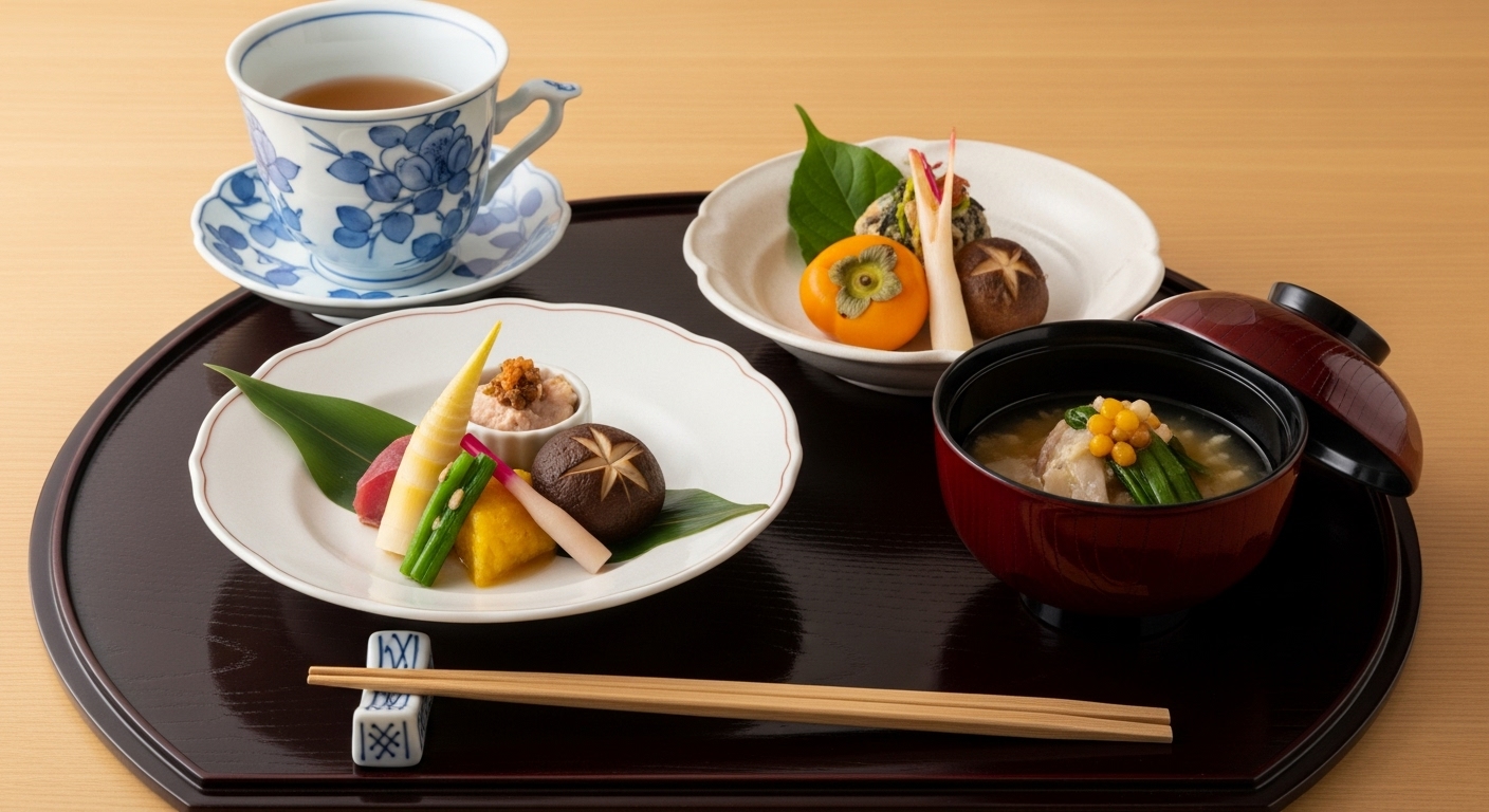## Kyoto's Vegetarian Kaiseki: A Culinary Journey...