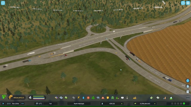 Screenshot from Cyberpunk 2077 launch displaying graphical glitches