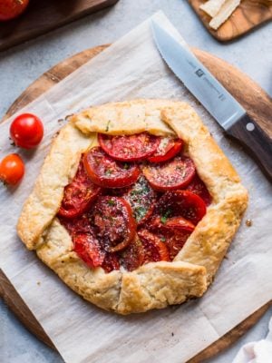 Summer's Bounty: Heirloom Tomato Galette, Cob Ov...