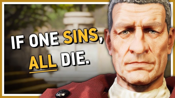 A dramatic scene with golden flames engulfing the city, illustrating the devastating consequences of breaking the Golden Rule.