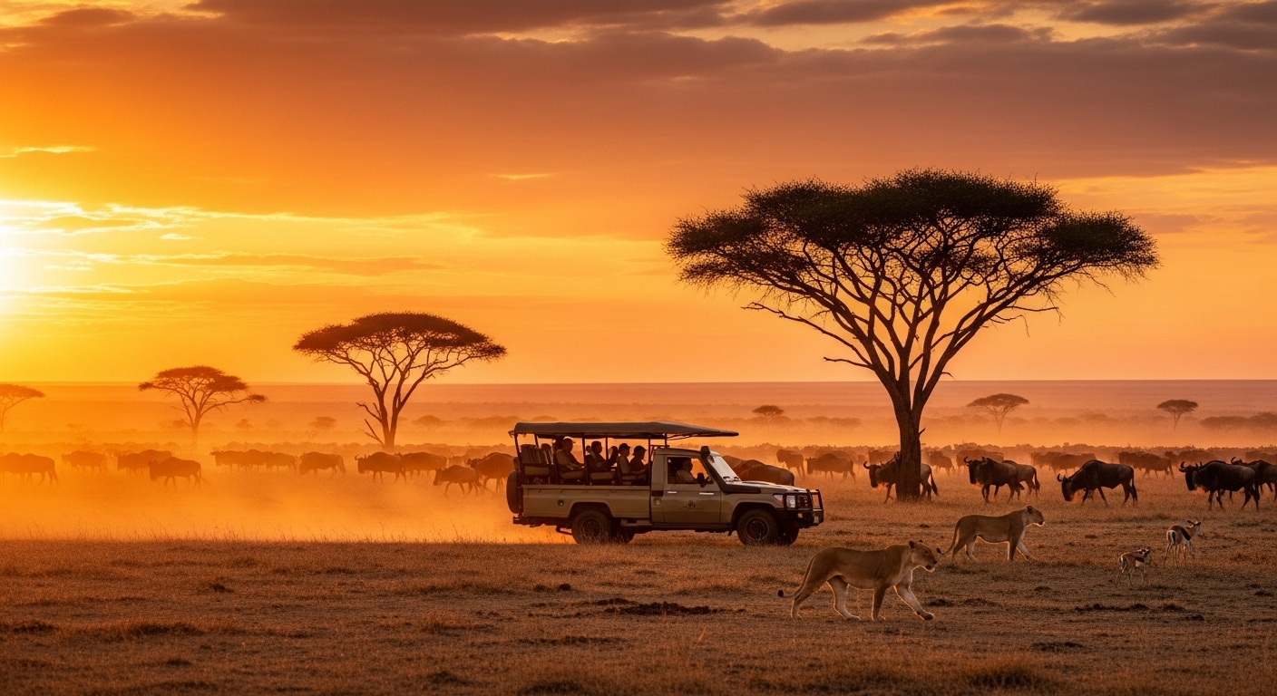 ## Painted Skies and Whispering Grass: A Sustainab...