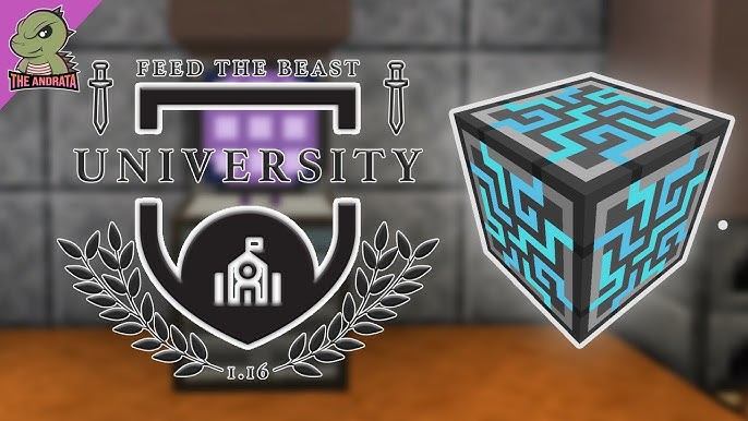 Official artwork for Applied Energistics 2. The image should feature the AE2 logo and showcase the mod's futuristic technology aesthetic within the Minecraft world.