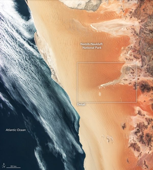 Namib Desert Landscape