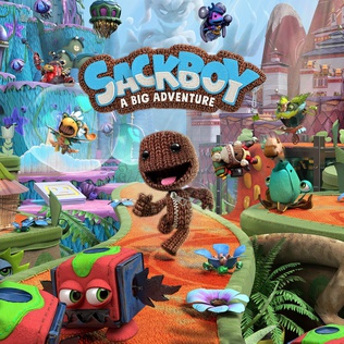 Gameplay screen from Sackboy