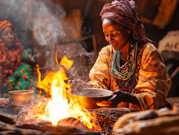 Ethiopian Coffee Ceremony