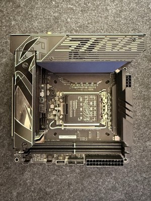 Product shot of the Corsair SF750 750W 80+ Platinum SFX PSU, highlighting its compact size and premium components.