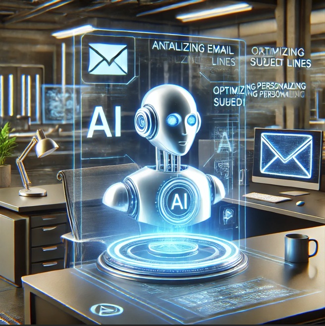 An abstract image representing the future of AI and marketing automation