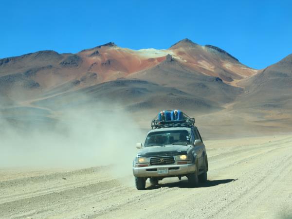 Discarded Batteries on the Salt Flats