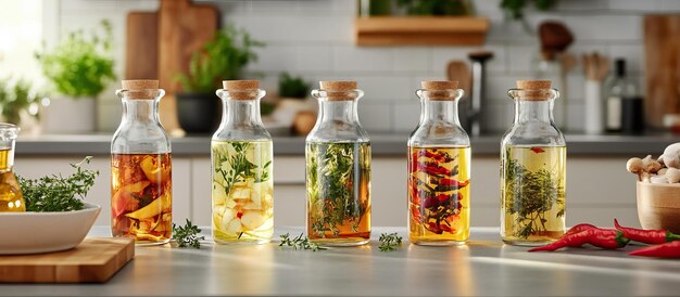 Ingredients for making a natural pest control spray: garlic, neem oil, and dish soap