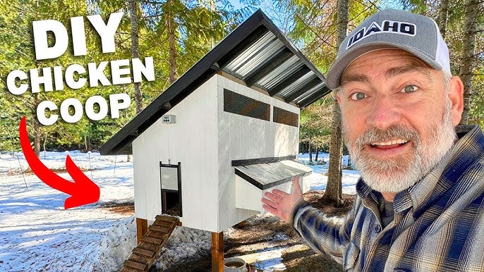 Diagram of chicken coop