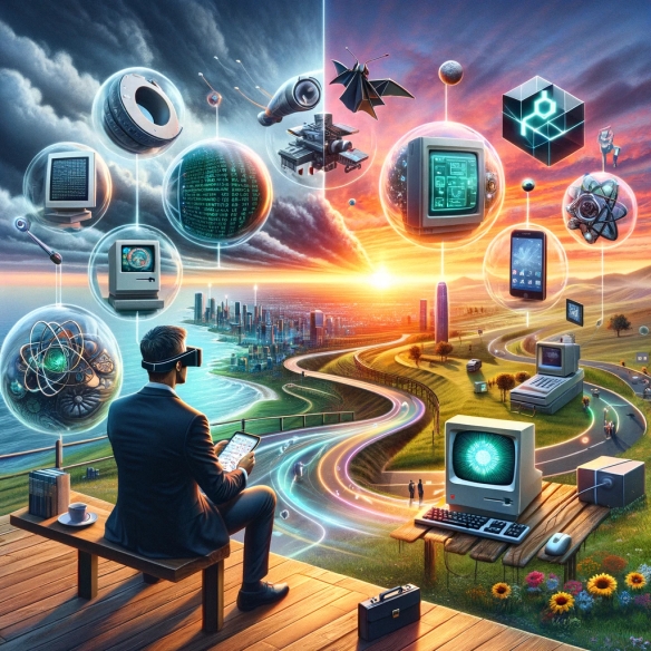 Featured Image Merging Organic and UI