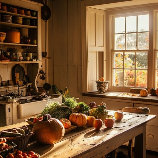 Cozy Autumn Kitchen: Styling with Foraged Finds...