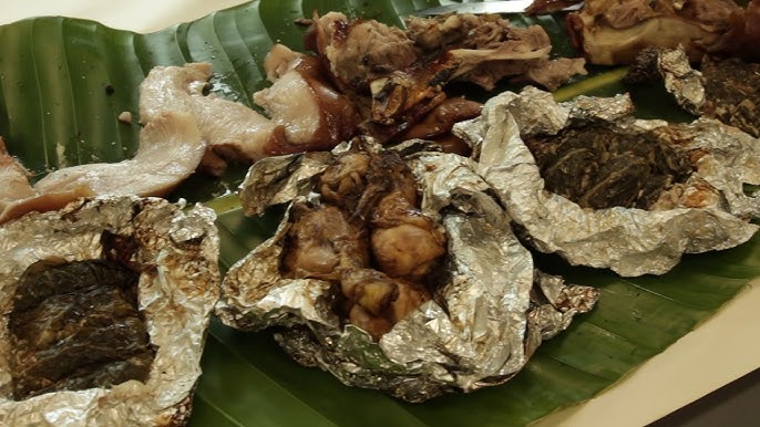 Sarah and Ben being greeted with fresh coconut water