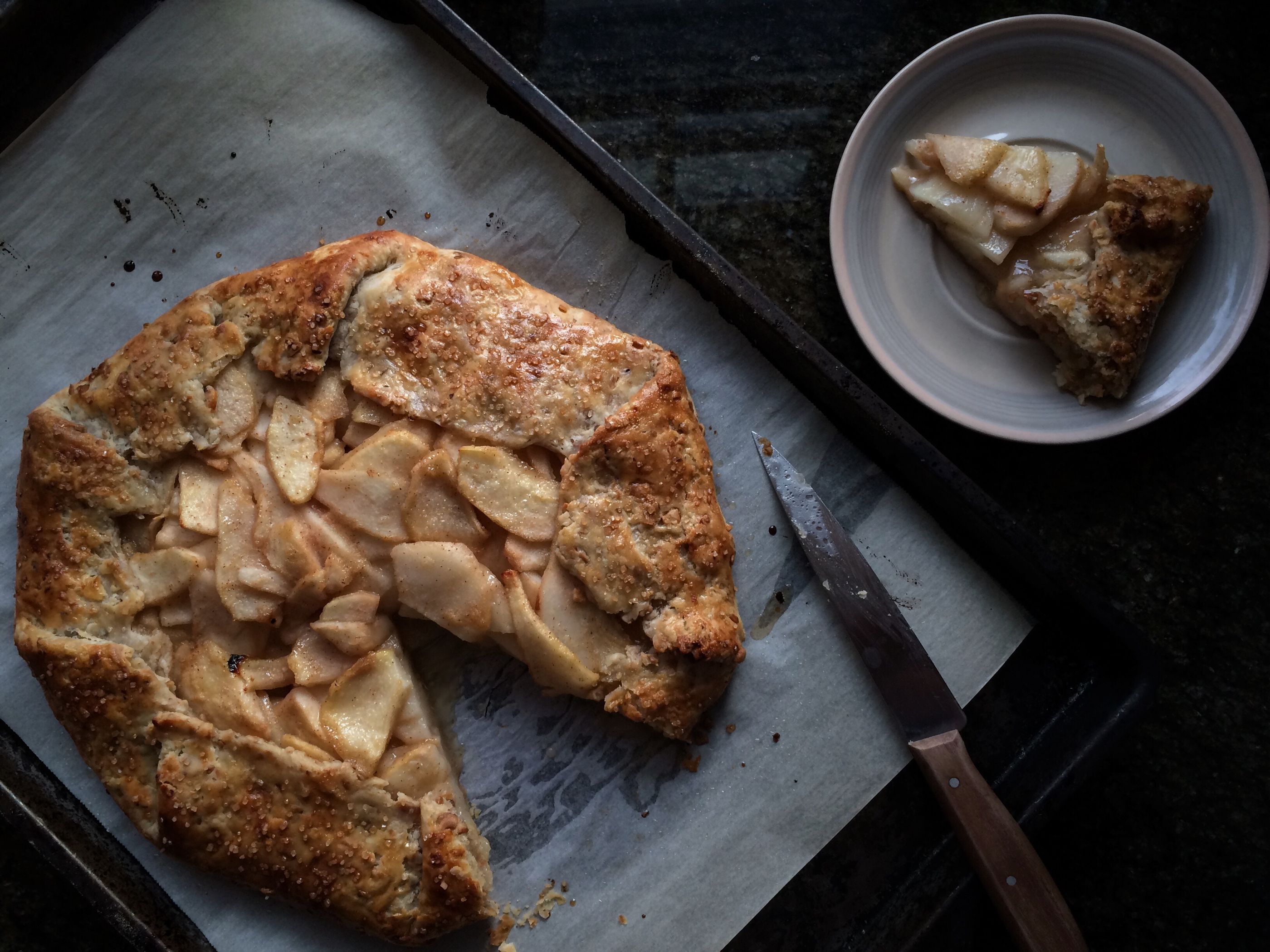 Spiced Pear & Ginger Galette: An Autumn Harvest...