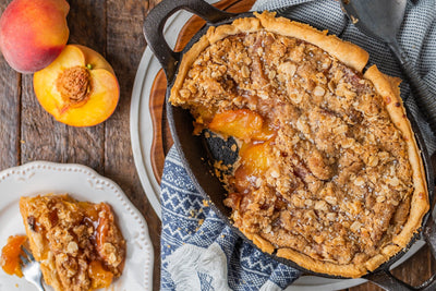 Peach Crumble Pie Recipe