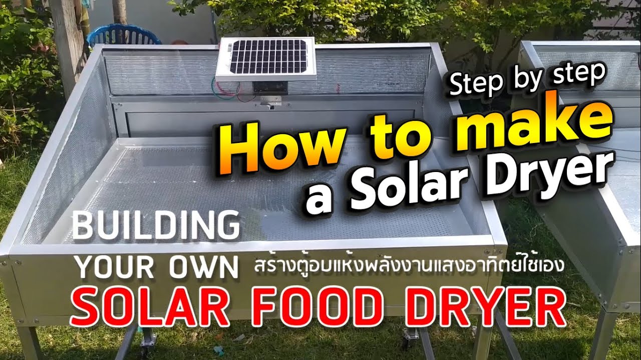 infographic solar dryer diagram airflow