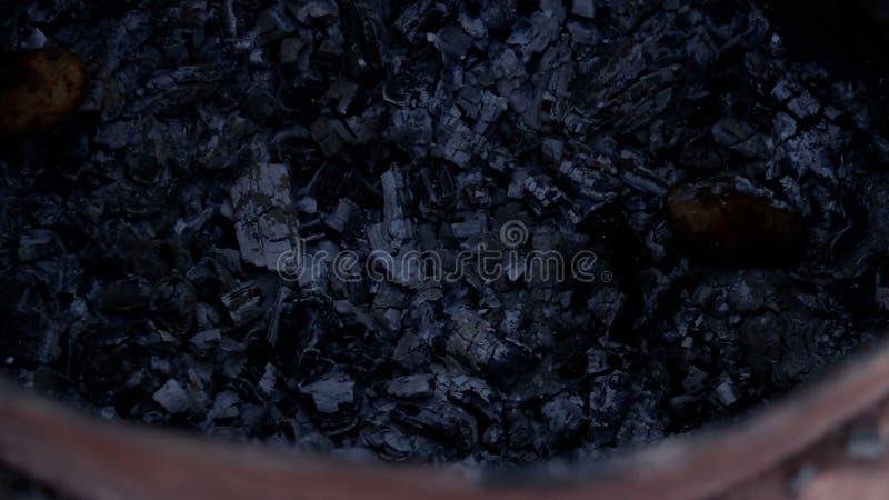 Action shot capturing a Bedouin chef preparing Zarb, with the firelight illuminating his face and the surrounding desert landscape.