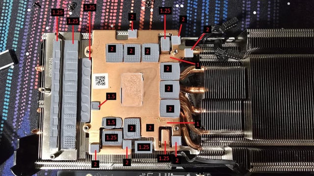 Benchmark graphs clearly displaying frame rates, 1% lows, and power consumption at 1440p and 4K in the specified games