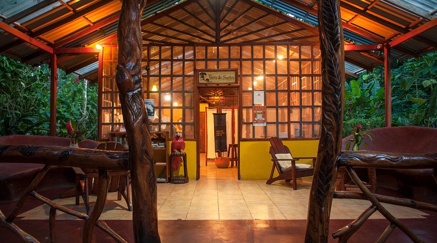 Traveler looking out at mountain range