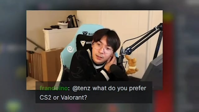 The ESL logo on a microphone, slightly out of focus, with corrupted Cyrillic text overlaid, suggesting mistranslation