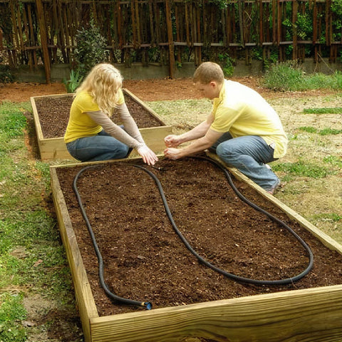Another example of raised garden beds