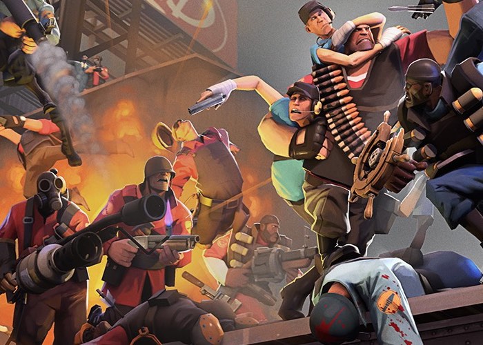 A CS:GO player silhouetted against a monitor displaying gameplay, creating a mysterious atmosphere.