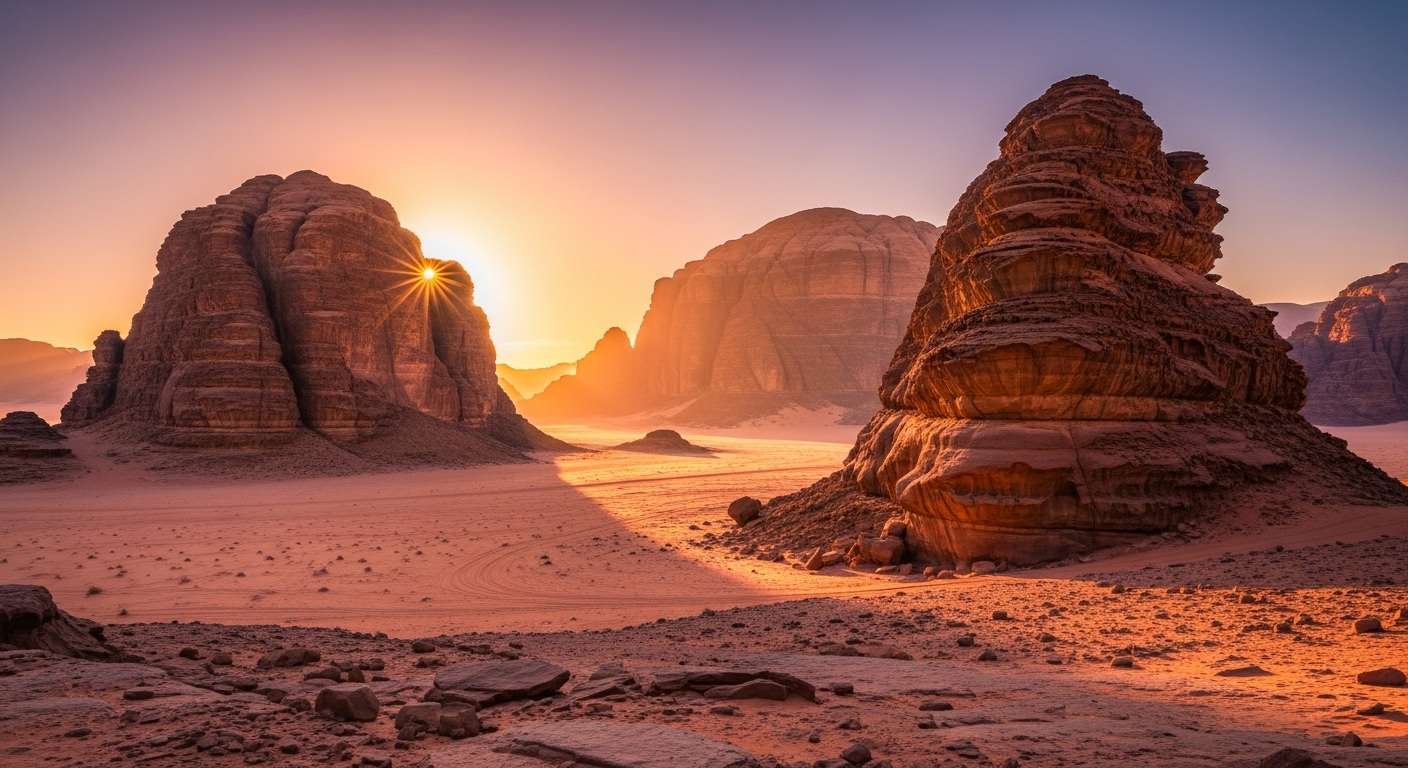 ## Chase the Horizon: Unforgettable Desert Landsca...