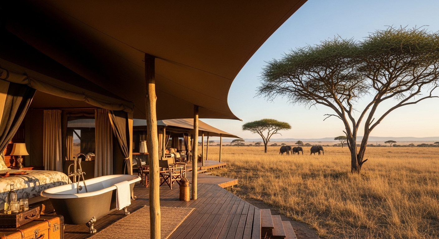 ## Lost in the Emerald Embrace: A Luxury Safari Th...