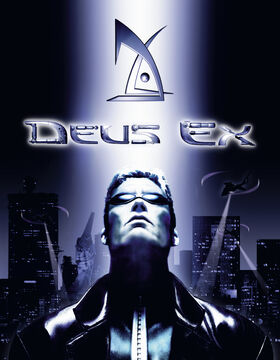 Deus Ex (2000), JC Denton with a stealth-focused skill build, highlighting the Environmental Training skill in action. Use a first-person perspective, showing a laser grid visible only because of the player's advanced skill. Lighting should be subdued, enhancing the feeling of being unseen and unheard. Include UI elements showing the Environmental Training skill selected. Screenshot in 4k resolution.