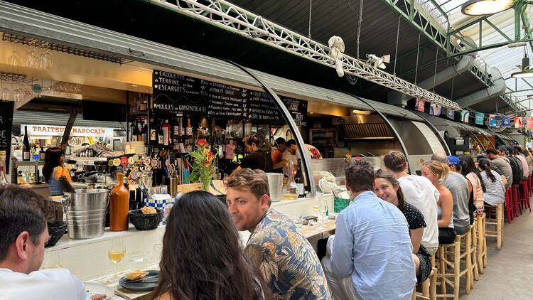 Canal Saint-Martin with a lock
